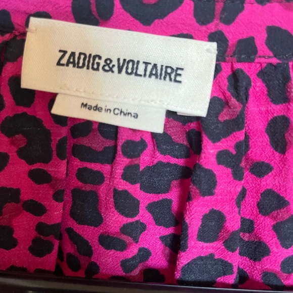 Zadig et Voltaire blouse sz small - Picture 4 of 4